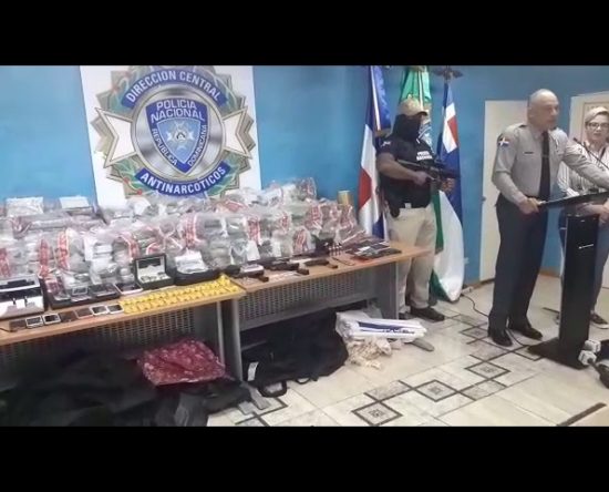 Policía Nacional descomisa 355 Kilos de cocaína