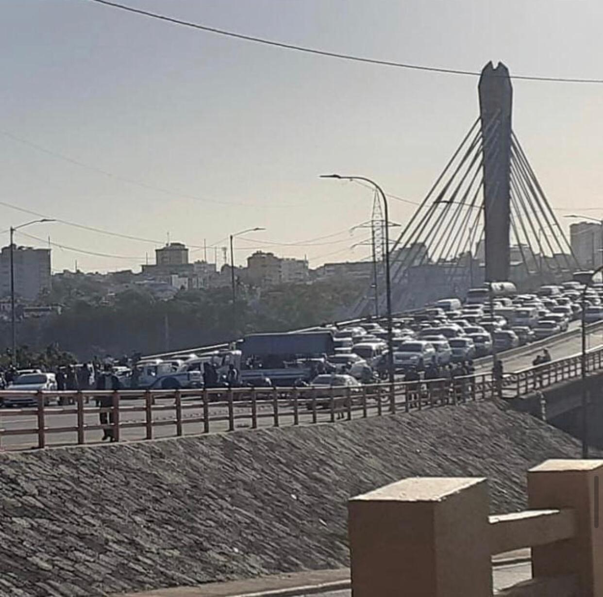 Puentes estarán cerrados las 24 horas