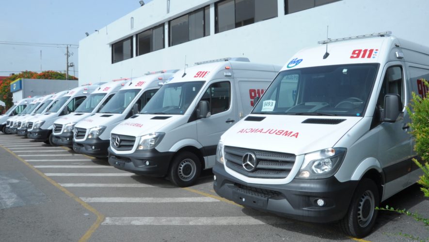 20 ambulancias habilitadas para trasladar pacientes con Covid-19