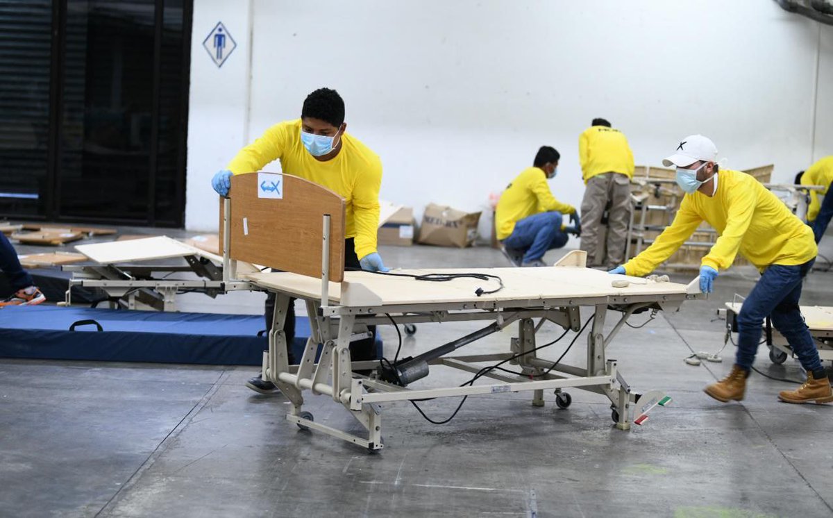 Pretenden aumentar de 450 a 800 camas para pacientes en RD para tratar Covid-19