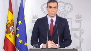 Estado de alarma en España por Coronavirus 