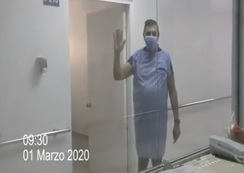 El italiano, primer paciente con COVID-19 en RD, dio negativo al virus