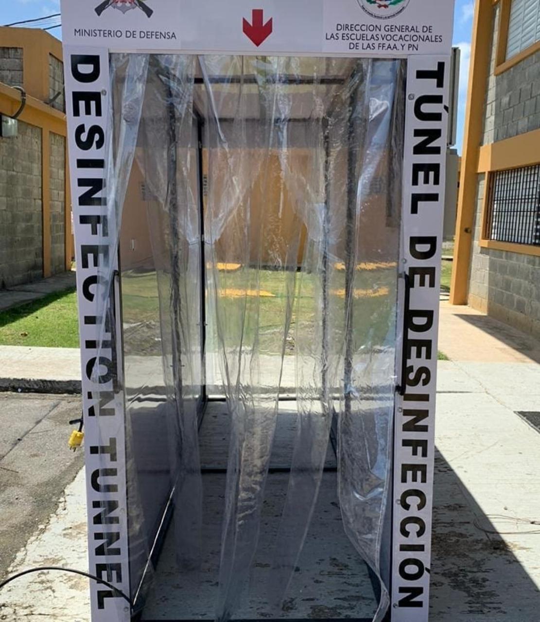 Ministerio de Defensa Instalará cabinas de desinfección