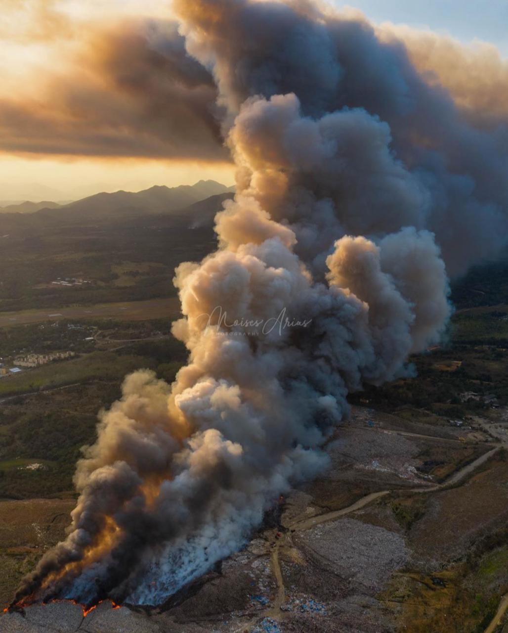 Humo de Duquesa afecta a residentes del Gran Santo Domingo