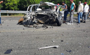 Accidentes de tránsito dejó un saldo de al menos 10 heridos en Puerto Plata
