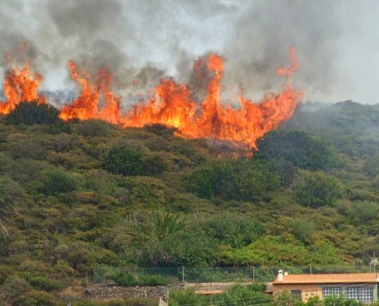 Se produce otro incendio en Loma del Maíz de Constanza
