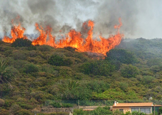 Se produce otro incendio en Loma del Maíz de Constanza