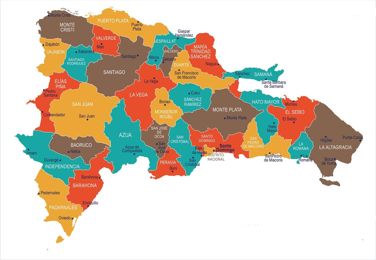 Listado de provincias con casos de Covid-19 en el país