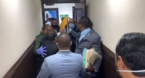 Se registró un incidente en la Cámara de Diputados con el legislador Pedro Botello
