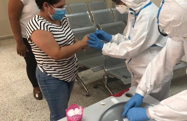 Sp realiza jornada de pruebas rápidas y PCR en San Juan de la Maguana