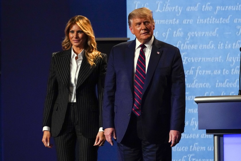 Donald Trump y su esposa dan positivo al Covid-19