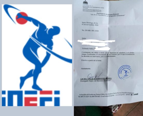 Denuncian INEFI cancelan empleados sin pagar días laborados