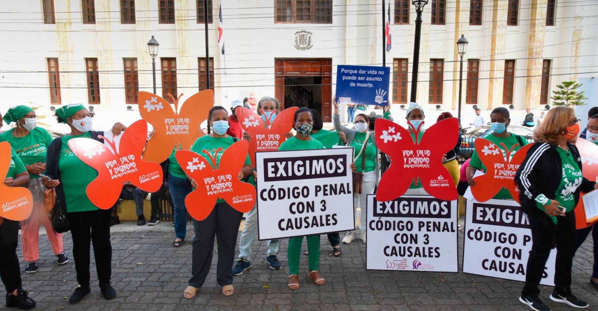 Seguirán protestas a favor de incluir las 3 causales del aborto al Código Penal