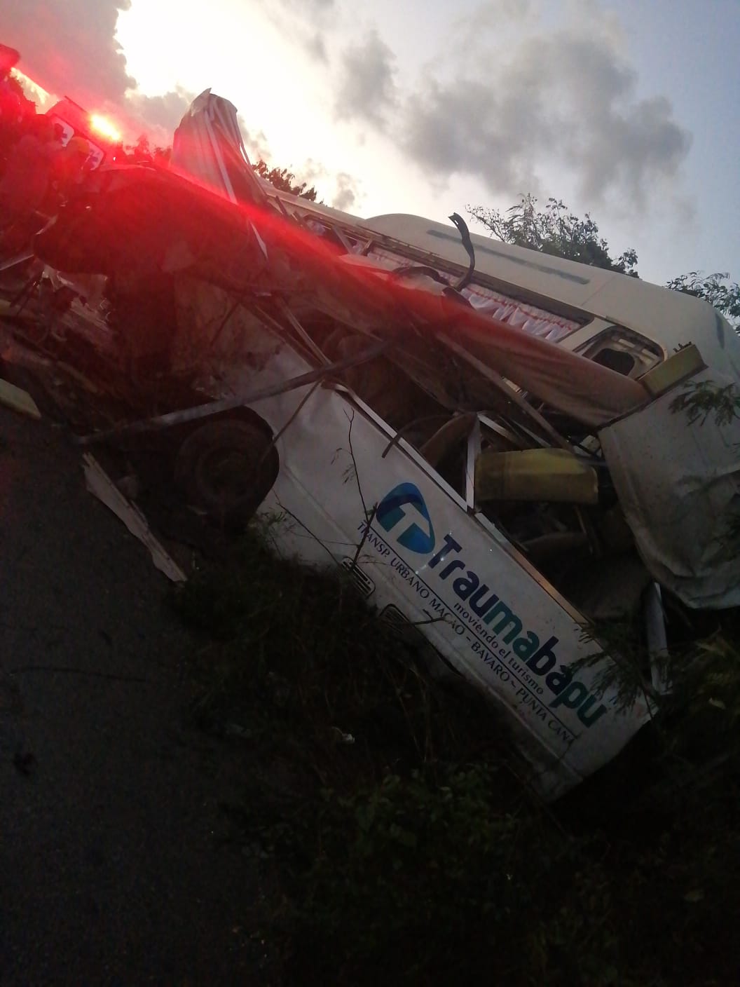 15 personas heridas tras accidente en La Altagracia