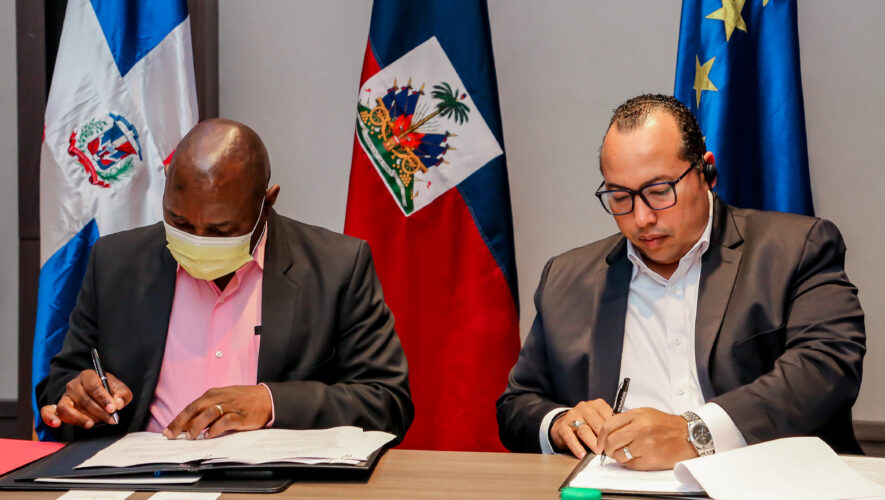 Autoridades haitianas y dominicanas realizan mesa de trabajo para facilitar el intercambio comercial