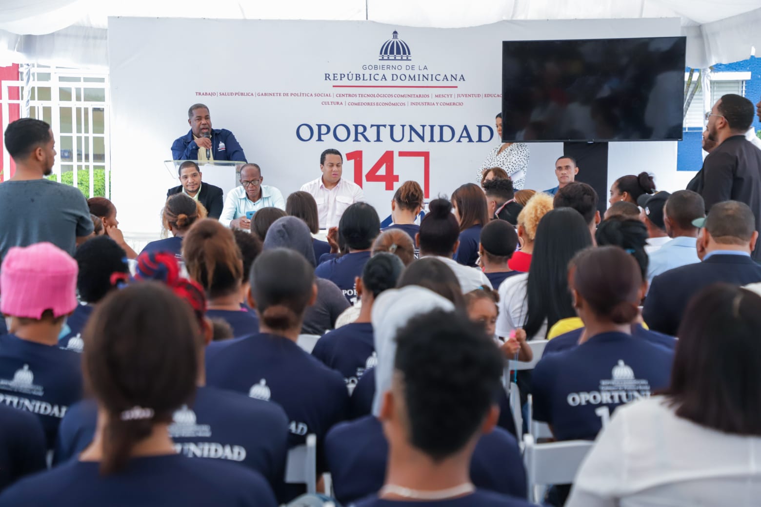Gabinete de Política Social abre centro de capacitación Oportunidad 14-24 número 66 en el Sur