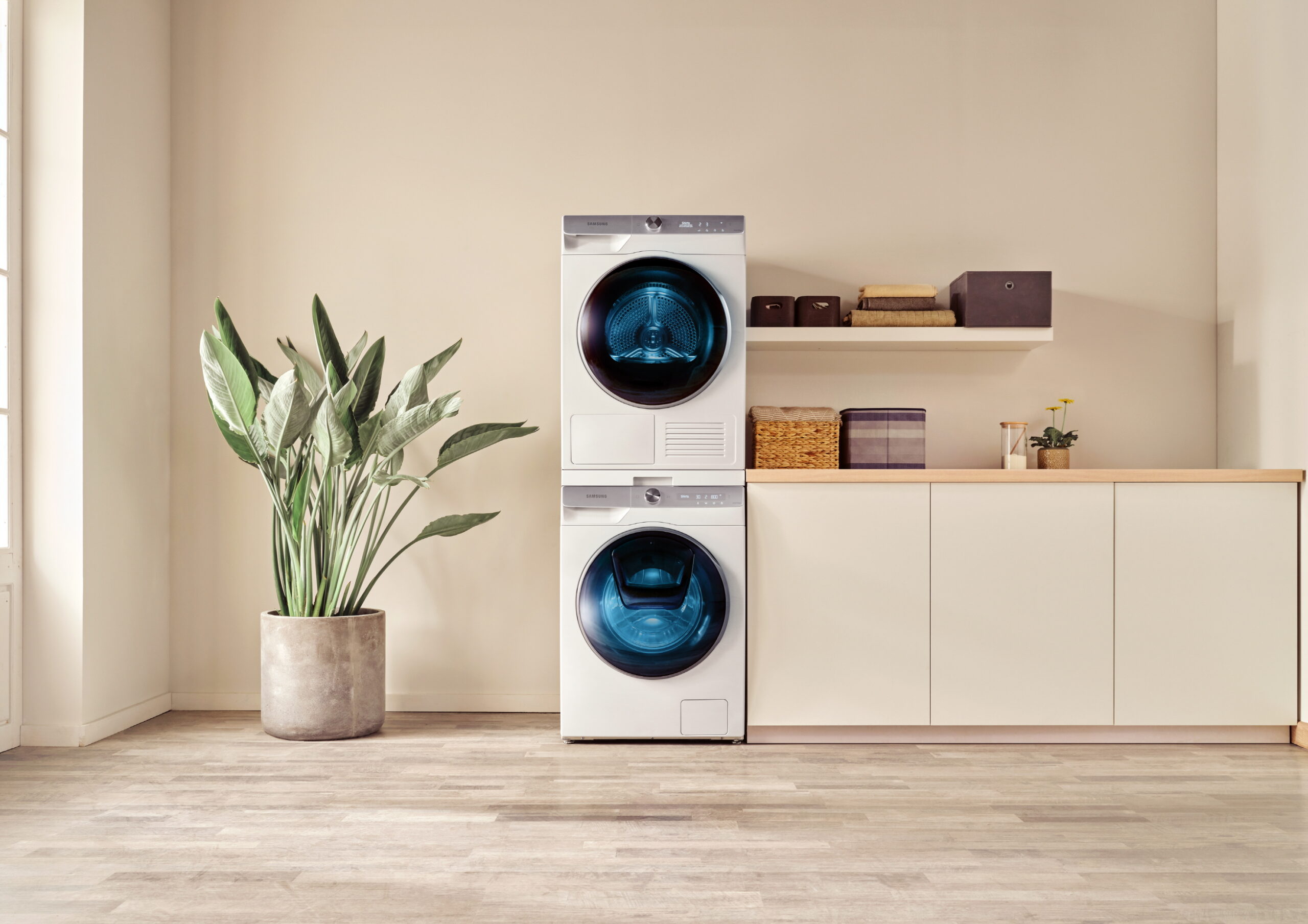 Confía la limpieza de tu ropa a las lavadoras con Inteligencia Artificial de Samsung