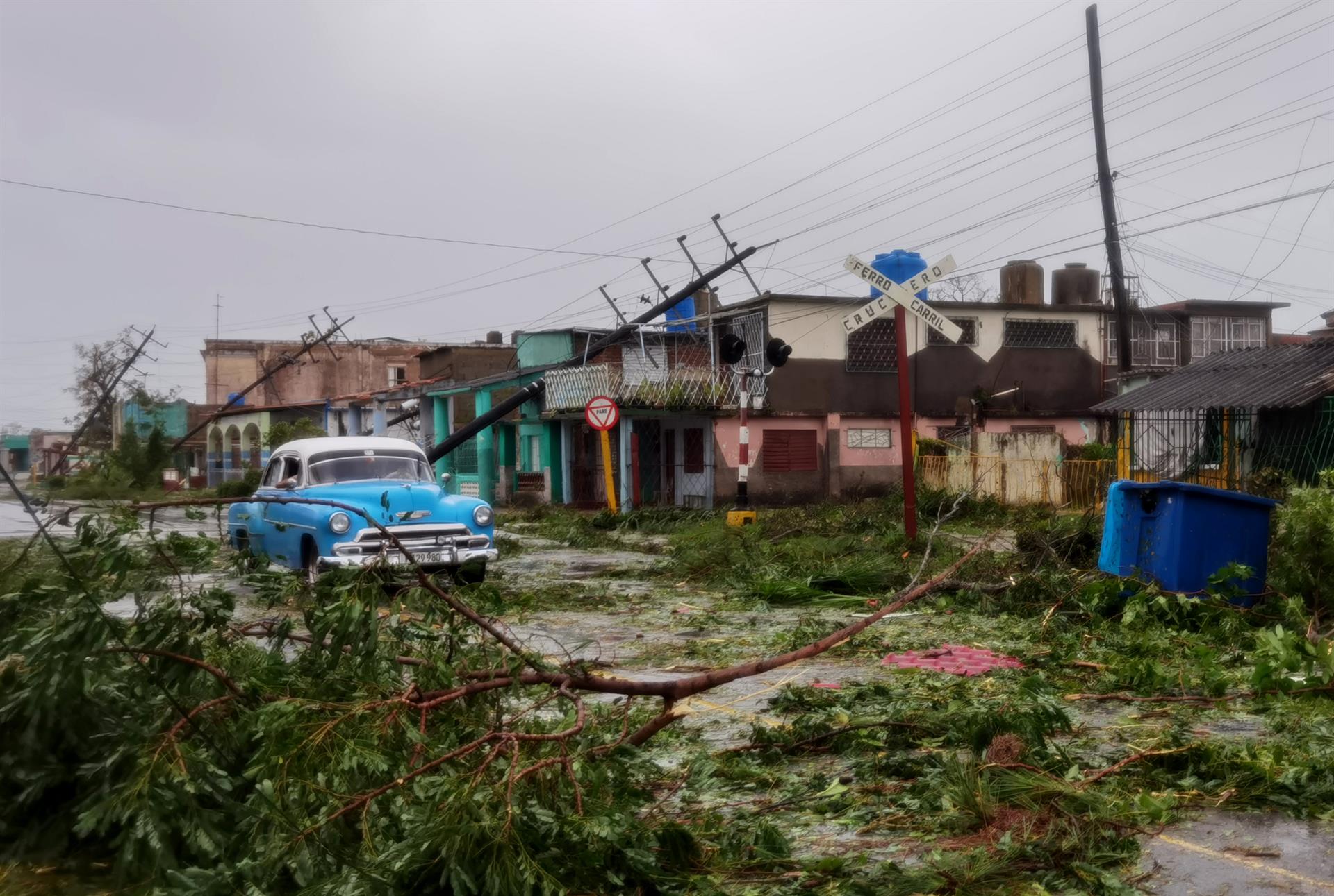 Muertos, daños y apagón generalizado en Cuba tras huracán Ian