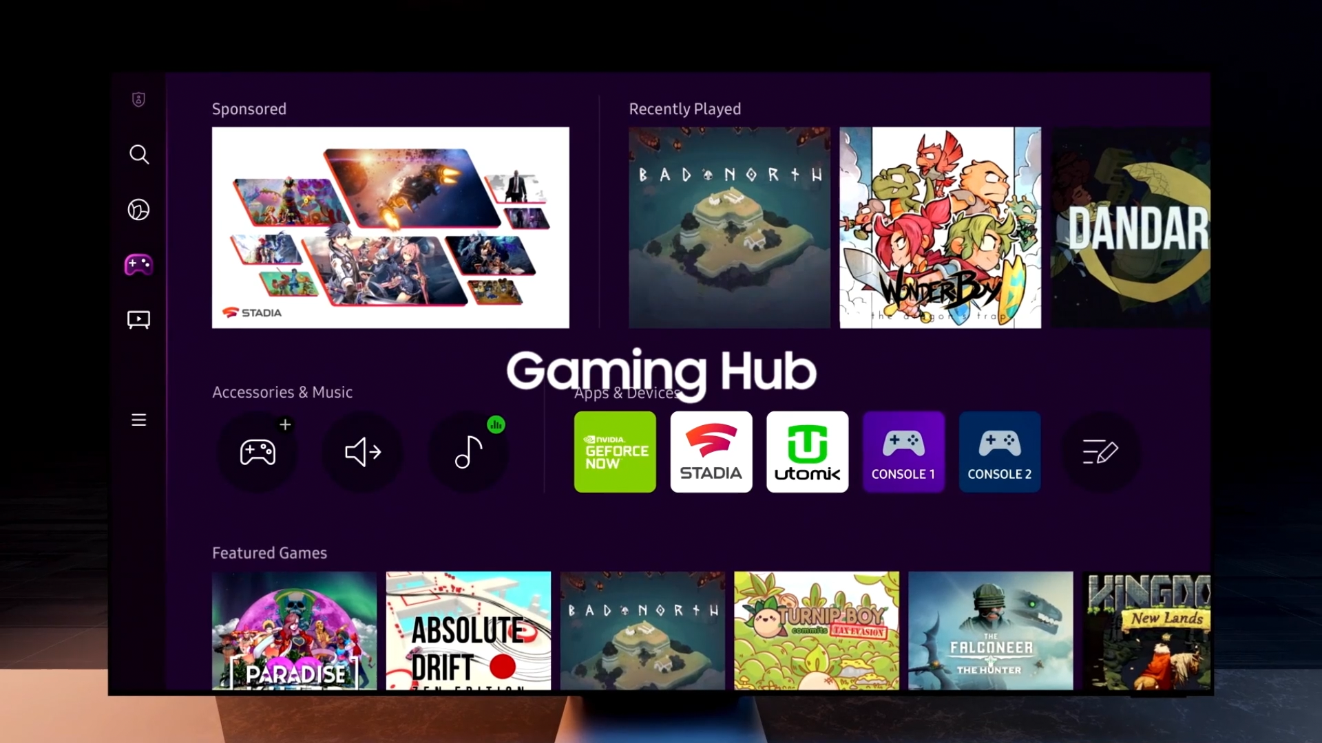 Cómo Smart Hub y Gaming Hub de la próxima generación enriquecen todas las opciones entretenimiento