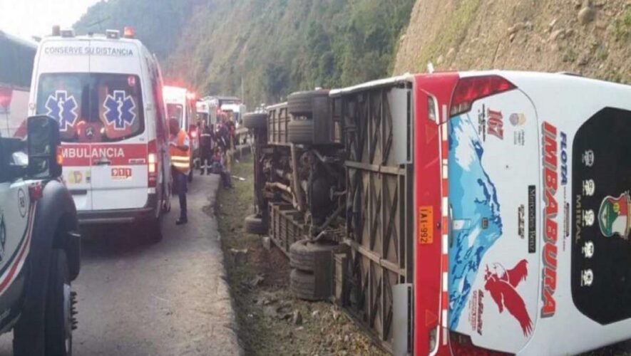 Diez heridos en accidente de tráfico en la capital ecuatoriana