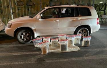 DNCD detiene hombre que transportaba 81 libras de marihuana en su vehículo