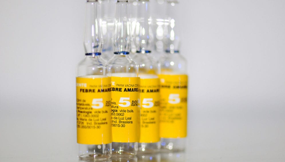 Salud Pública recibe 10,000 dosis de vacunas fiebre amarilla