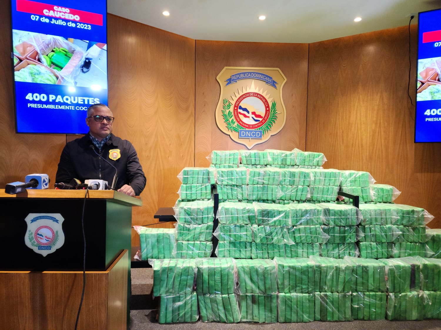 Autoridades incautan 4000 paquetes de presunta cocaína en Boca Chica