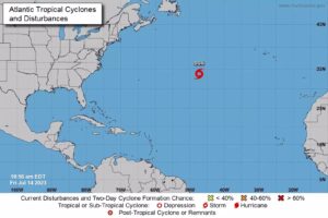 Se forma en medio del Atlántico la tormenta subtropical Don