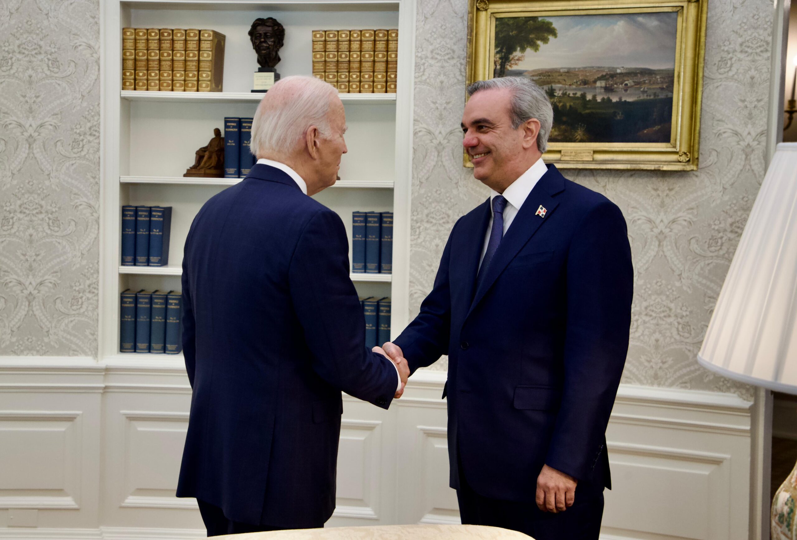 Inicia reunión de los presidentes Joe Biden y Luis Abinader