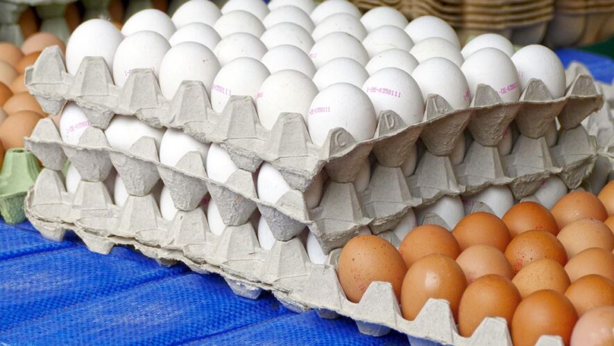 Supermercados venderán a RD$100 los cartones de huevos este jueves