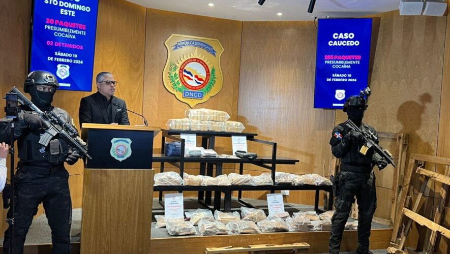 Incautan 225 paquetes de cocaína que serían enviadas a España