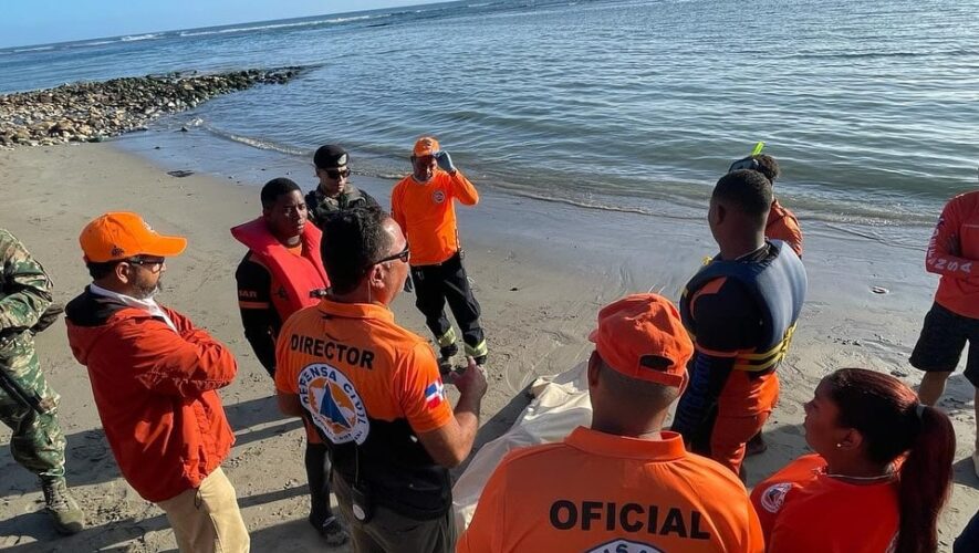 Recuperan cuerpos de dos de las tres personas desaparecidas en playa de Puerto Plata
