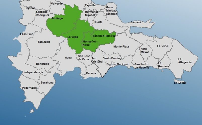 COE emite alerta verde para cuatro provincias por una vaguada