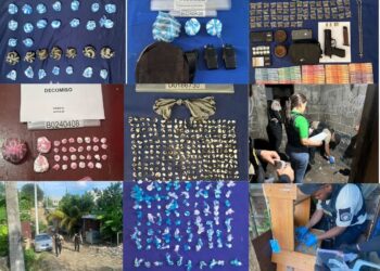 Sacan de las calles más de 193 mil gramos de drogas durante operativos contra el microtráfico