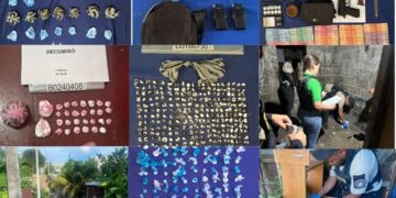 Sacan de las calles más de 193 mil gramos de drogas durante operativos contra el microtráfico