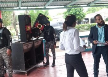 Intervienen centro de diversión por contaminación sonora en Chacuey, Monseñor Nouel