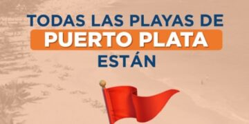 Cierran las playas de Puerto Plata por fuerte oleaje