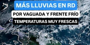 ¡Seguirán las lluvias! Vaguada y frente frío provocarían precipitaciones significativas