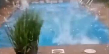 Intensa granizada causó daños severos en Mar del Plata, Argentina