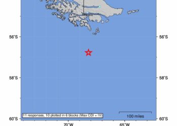 Terremoto de 7,5 grados Richter sacude extremo austral de Chile y emiten alerta de tsunami