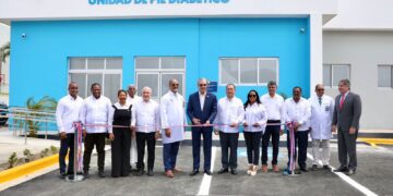 Abinader inaugura unidad de pie diabético en Hospital Marcelino Vélez Santana