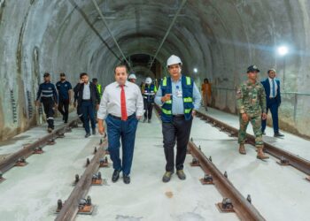 Paliza supervisa pruebas dinámicas en la Línea 2C del Metro de Santo Domingo