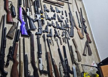 Desmantelan armería clandestina y ocupa 33 armas en San Cristóbal