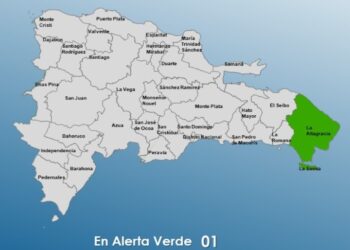 COE dispone alerta verde para La Altagracia por aguaceros