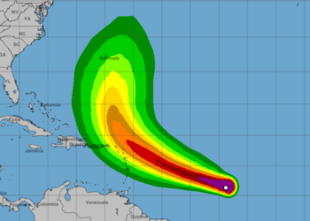Se forma Jerry, la décima tormenta tropical en el Atlántico