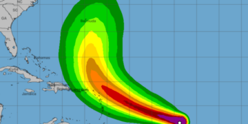 Se forma Jerry, la décima tormenta tropical en el Atlántico