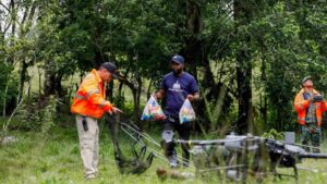 911 entrega alimentos con drones en SDN a 42 familias incomunicadas
