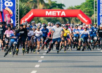 340 atletas protagonizan la tercera edición del Maratón de Patinaje del Gran Santo Domingo