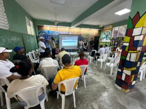 Edeeste recorre sector Capotillo previo a trabajos de rehabilitación de redes