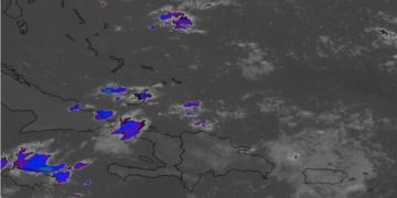 Vaguada provocará lluvias en gran parte del país este lunes